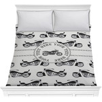 Motorcycle Comforter - Full / Queen (Personalized)