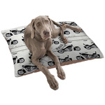 Motorcycle Dog Bed - Large w/ Name or Text