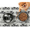 Motorcycle Dog Food Mat - Small LIFESTYLE