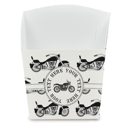 Motorcycle French Fry Favor Boxes (Personalized)