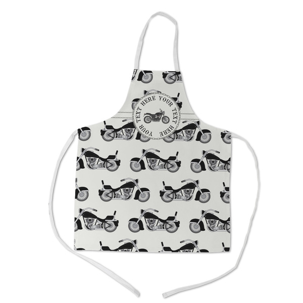 Custom Motorcycle Kid's Apron - Medium (Personalized)