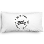 Motorcycle Pillow Case - King - Graphic (Personalized)