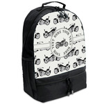 Motorcycle Backpacks - Black (Personalized)