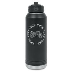Motorcycle Water Bottles - Laser Engraved - Front & Back (Personalized)