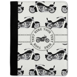 Motorcycle Notebook Padfolio w/ Name or Text