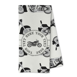 Motorcycle Kitchen Towel - Microfiber (Personalized)