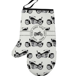 Motorcycle Left Oven Mitt (Personalized)