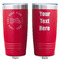 Motorcycle Red Polar Camel Tumbler - 20oz - Double Sided - Approval