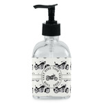 Motorcycle Glass Soap & Lotion Bottle - Single Bottle (Personalized)