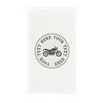 Motorcycle Guest Paper Towels - Full Color - Standard (Personalized)