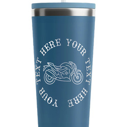 Motorcycle RTIC Everyday Tumbler with Straw - 28oz (Personalized)