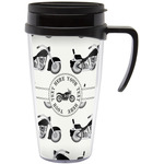 Motorcycle Acrylic Travel Mug with Handle (Personalized)