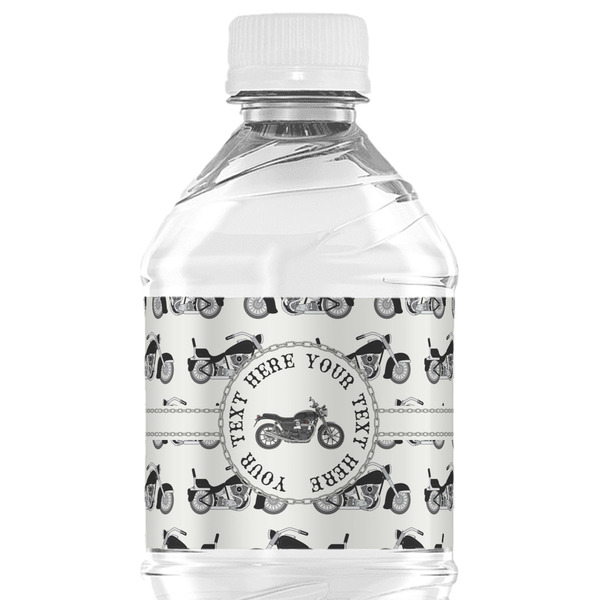 Custom Motorcycle Water Bottle Labels - Custom Sized (Personalized)