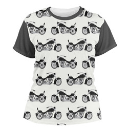 Motorcycle Women's Crew T-Shirt - Small