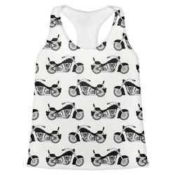 Motorcycle Womens Racerback Tank Top