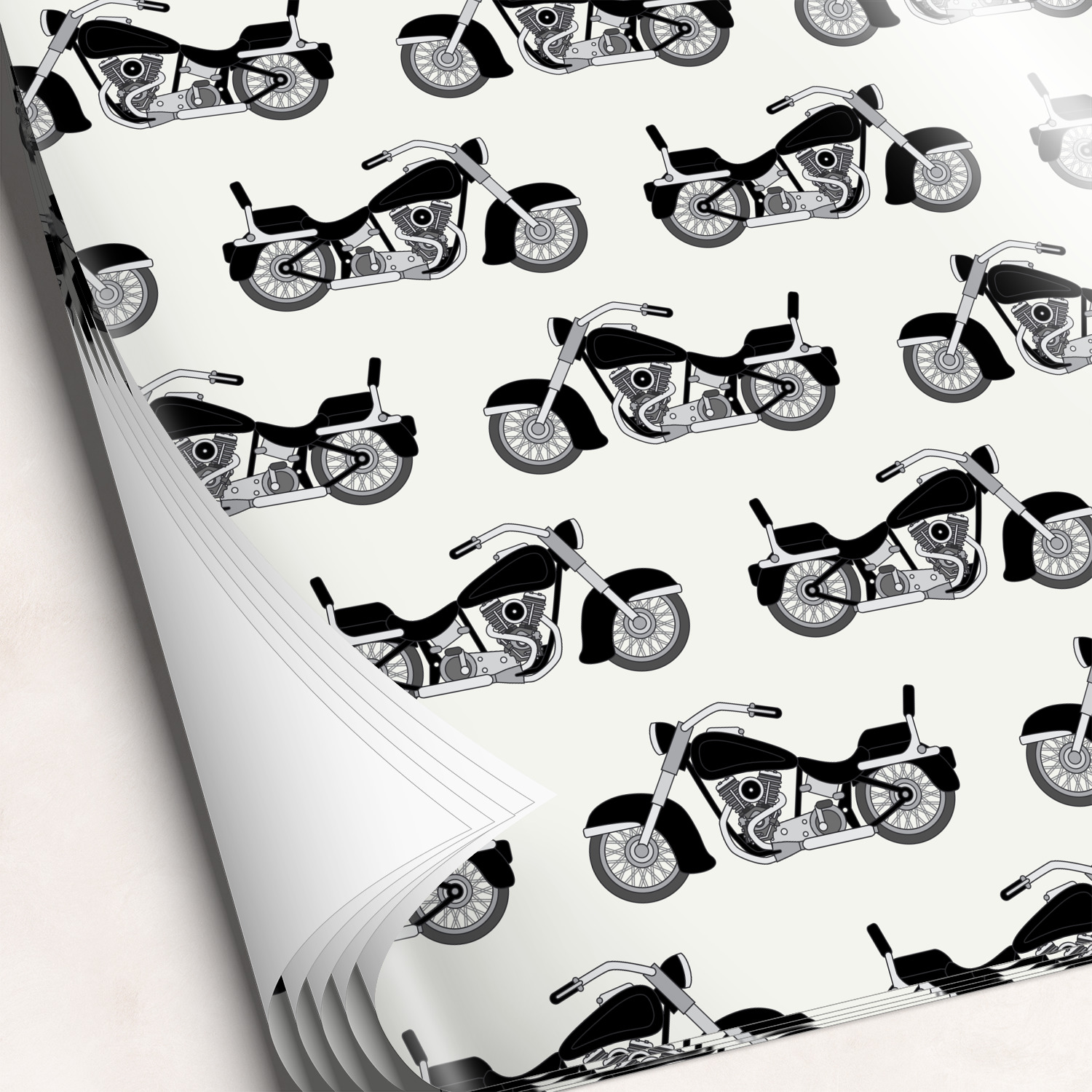 Motorcycle deals wrapping paper