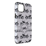 Motorcycle iPhone Case - Rubber Lined - iPhone 14 Pro Max (Personalized)