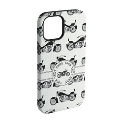 Motorcycle iPhone Case - Rubber Lined - iPhone 15 (Personalized)