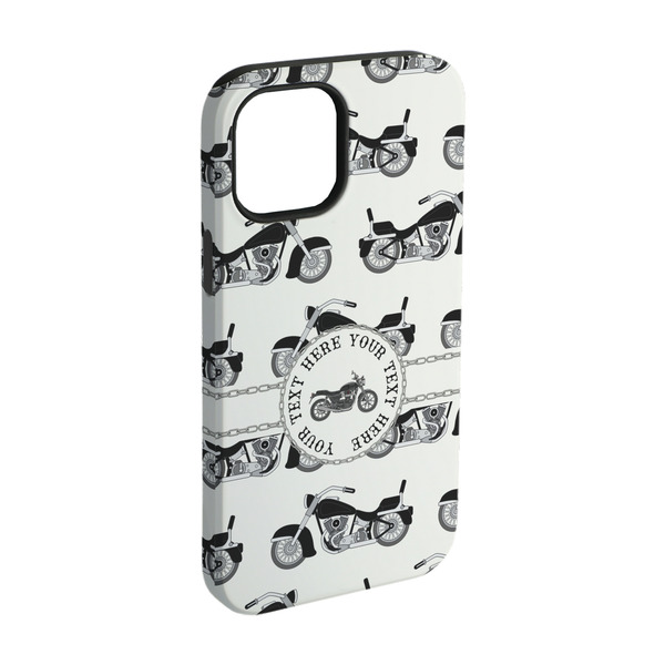 Custom Motorcycle iPhone Case - Rubber Lined - iPhone 15 (Personalized)