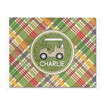 Golfer's Plaid 8' x 10' Indoor Area Rug (Personalized)