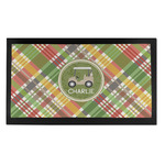 Golfer's Plaid Bar Mat - Small (Personalized)