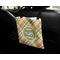 Golfer's Plaid Car Bag - In Use