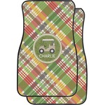 Golfer's Plaid Car Floor Mats (Personalized)