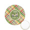 Golfer's Plaid Icing Circle - XSmall - Front