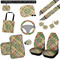 Golfer's Plaid Interior Car Accessories