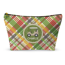 Golfer's Plaid Makeup Bag (Personalized)