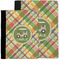 Golfer's Plaid Notebook Padfolio - MAIN