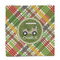 Golfer's Plaid Party Favor Gift Bag - Matte - Front