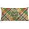 Golfer's Plaid Personalized Pillow Case