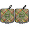 Golfer's Plaid Pot Holders - Set of 2 APPROVAL