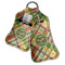 Golfer's Plaid Sanitizer Holder Keychain - Both in Case (PARENT)