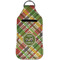 Golfer's Plaid Sanitizer Holder Keychain - Large (Front)