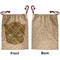 Golfer's Plaid Santa Bag - Approval - Front