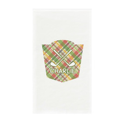 Golfer's Plaid Guest Paper Towels - Full Color - Standard (Personalized)