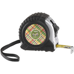 Golfer's Plaid Tape Measure (25 ft) (Personalized)