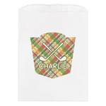 Golfer's Plaid Treat Bag (Personalized)