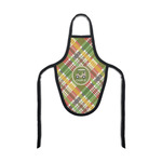 Golfer's Plaid Bottle Apron (Personalized)