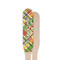 Golfer's Plaid Wooden Food Pick - Paddle - Single Sided - Front & Back