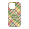 Golfer's Plaid iPhone 13 Case - Back