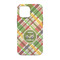 Golfer's Plaid iPhone 13 Pro Tough Case - Back