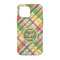 Golfer's Plaid iPhone 13 Tough Case - Back