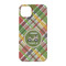 Golfer's Plaid iPhone 14 Case - Back