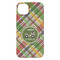 Golfer's Plaid iPhone 14 Plus Case - Back