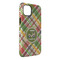 Golfer's Plaid iPhone 14 Plus Tough Case - Angle