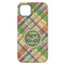 Golfer's Plaid iPhone 14 Plus Tough Case - Back