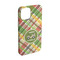 Golfer's Plaid iPhone 15 Case - Angle